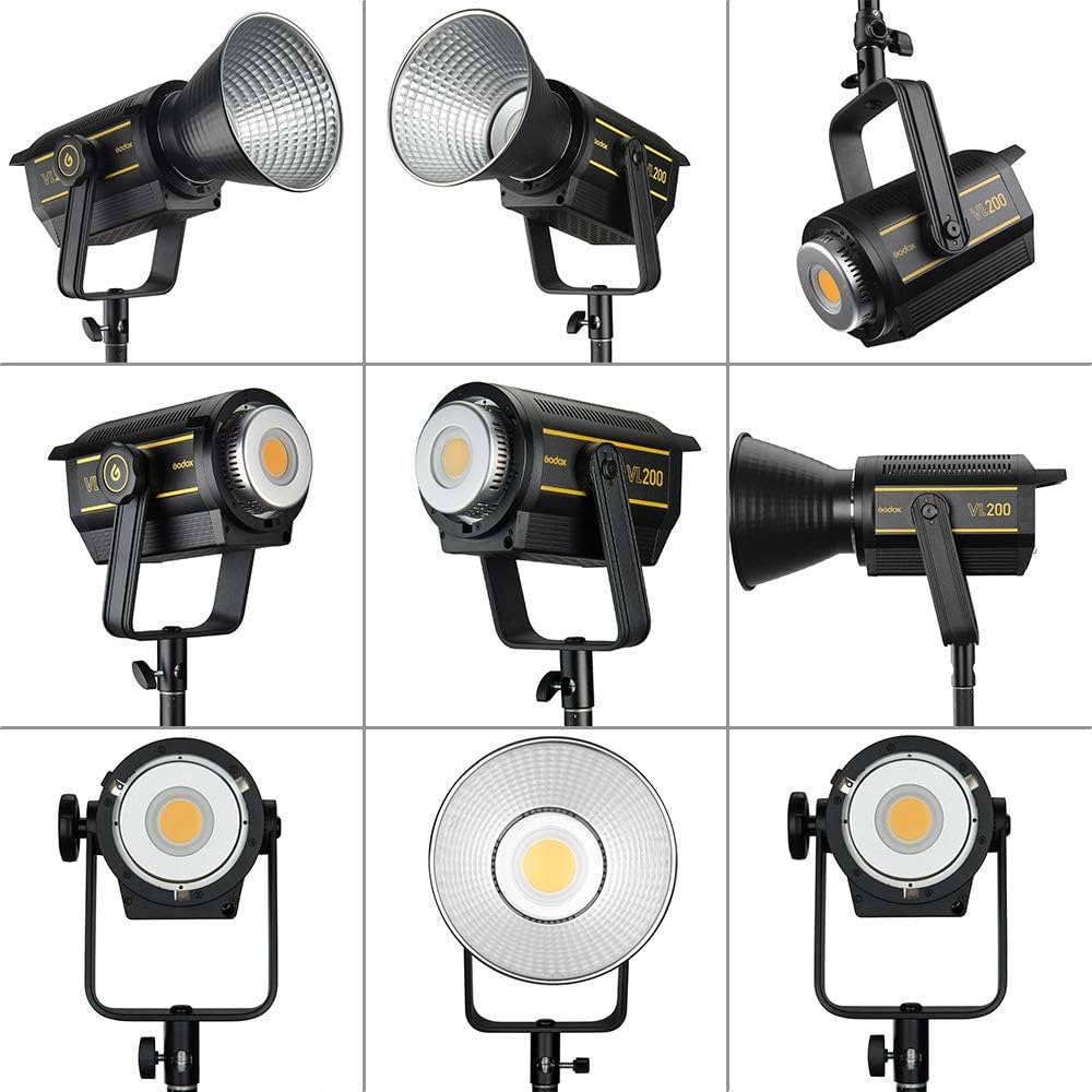 Amazon | GODOX VL200 LEDスタジオライト+BD-04バーンドアキット